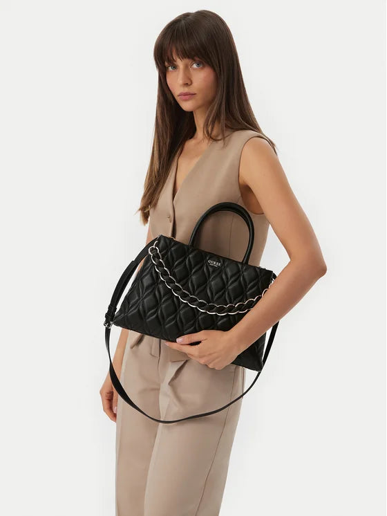 GUESS HWQG97 33060 MAXINE 111 pelle+nero BLA