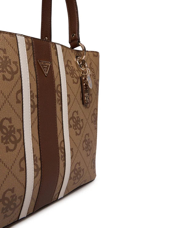 GUESS HWSS96 72250 NOELLE II 663 stamp+beige LGW