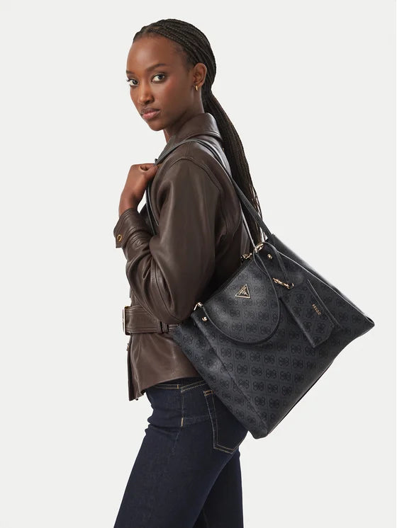 GUESS HWSG24 84230 LORELLA LOGO 668 stamp+grigio CLO