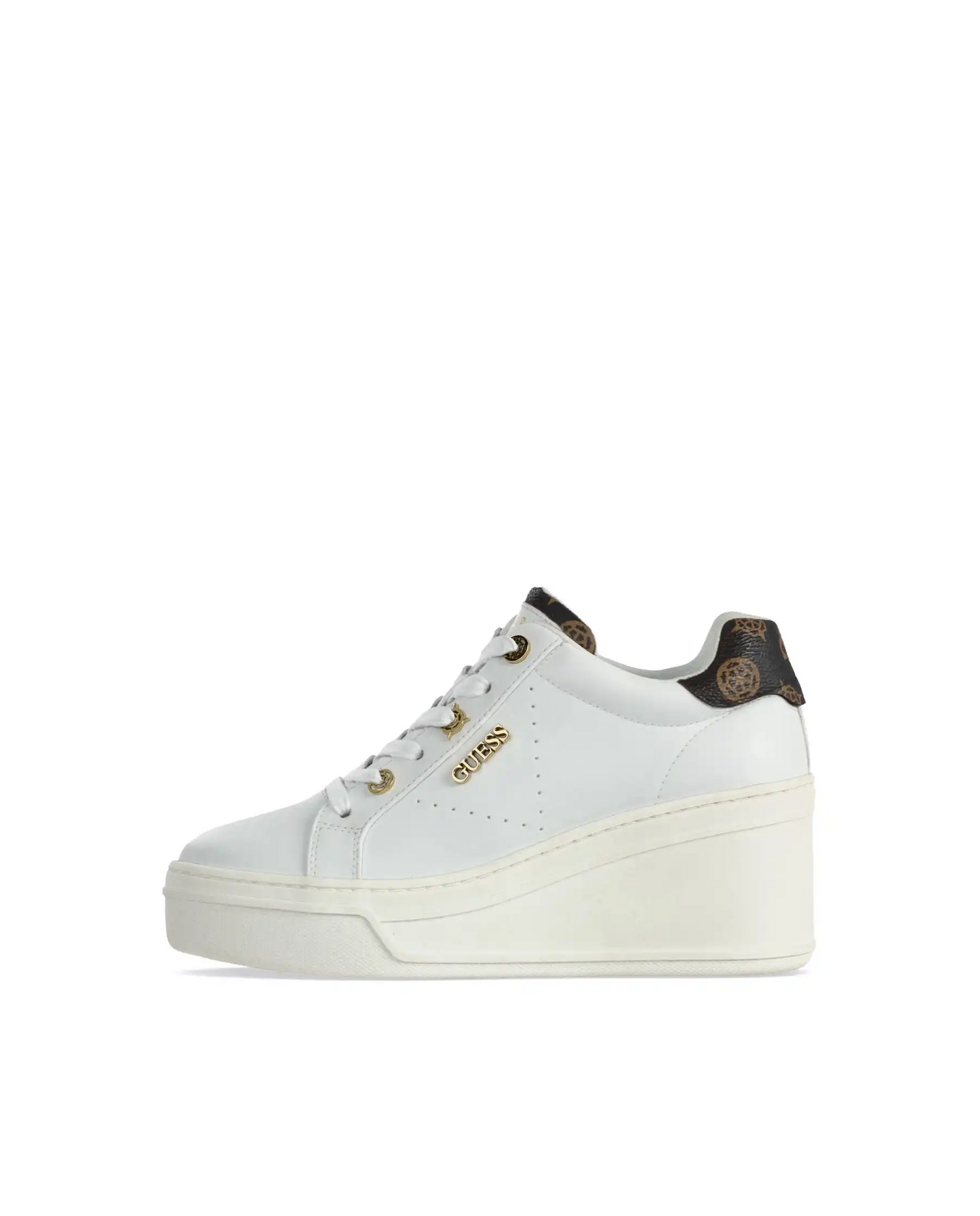 GUESS FLTRZY ELE12 ROAZY 112 pelle+bianco