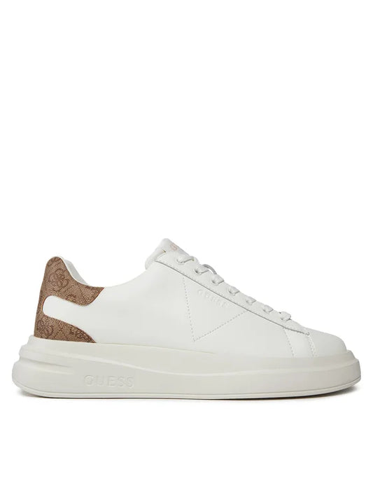 GUESS FMPVIB LEA12 ELBA 112 pelle+bianco-moro