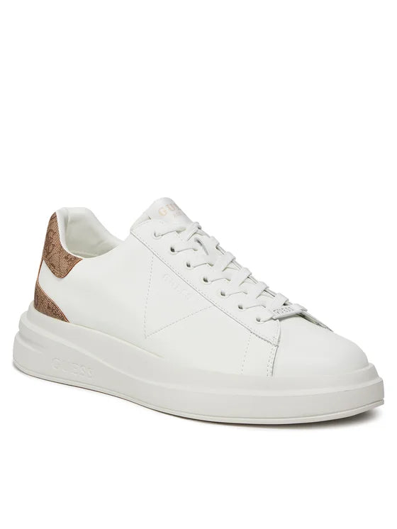 GUESS FMPVIB LEA12 ELBA 112 pelle+bianco-moro