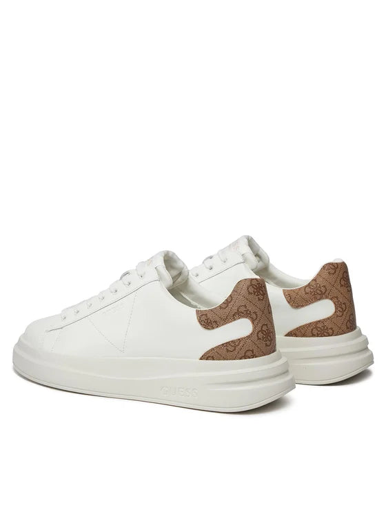 GUESS FMPVIB LEA12 ELBA 112 pelle+bianco-moro
