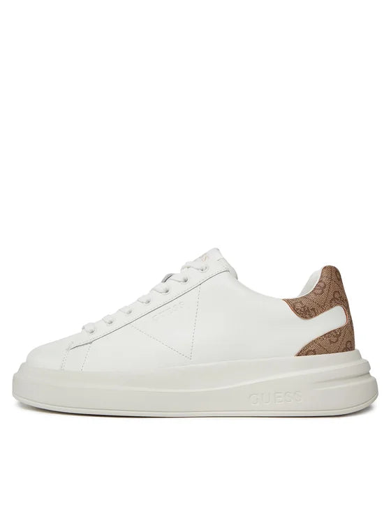 GUESS FMPVIB LEA12 ELBA 112 pelle+bianco-moro