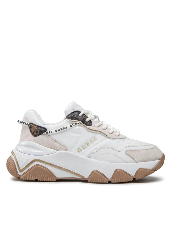 GUESS FL7MIC FAL12 MICOLA 112 pelle+bianco
