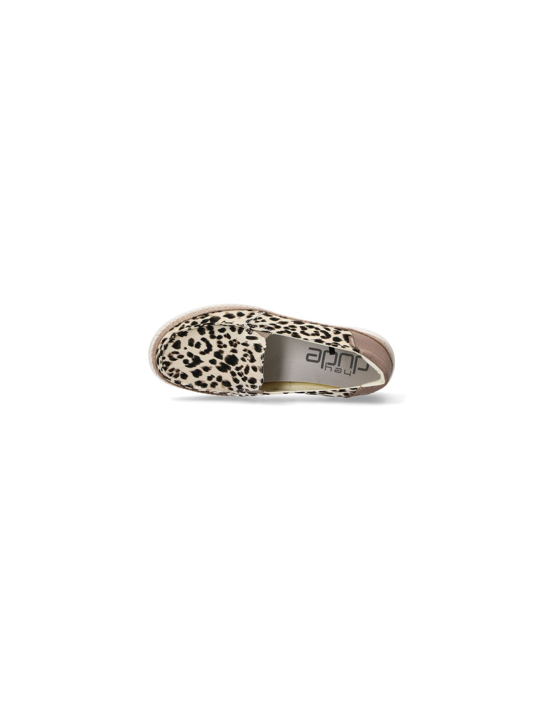 HEY DUDE 12195 LENA 0566 LEOPARD ANGORA