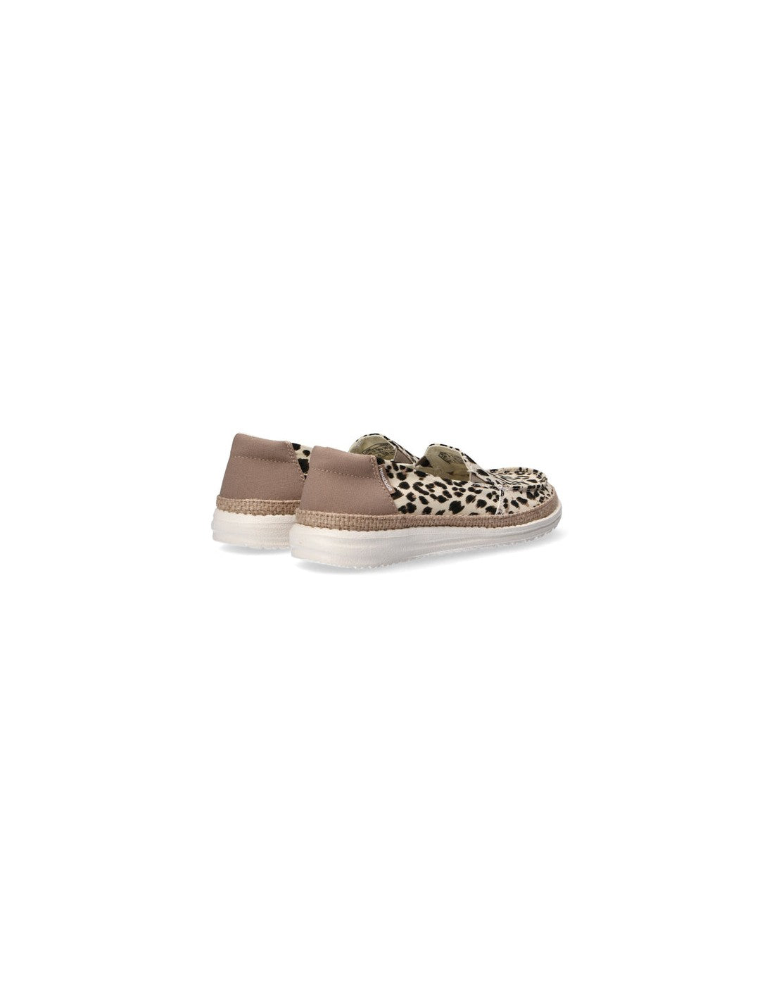 HEY DUDE 12195 LENA 0566 LEOPARD ANGORA