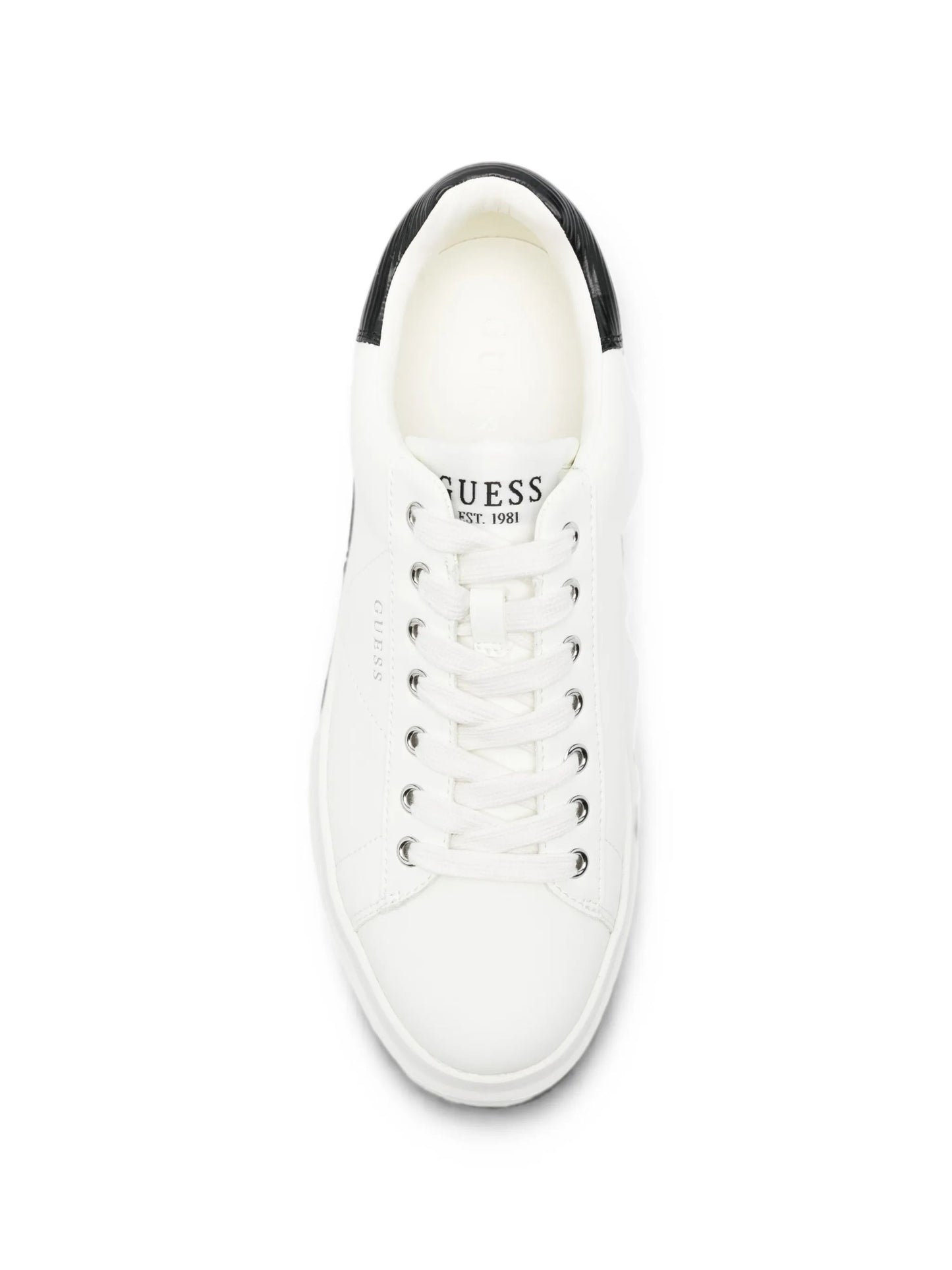 GUESS FMTEL4 LEA12 ELBA 112 pelle+bianco