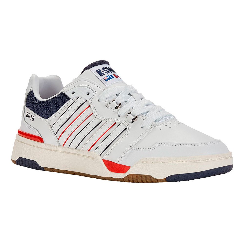 KSWISS SI-18 RIVAL BR SWM08531 130 WHITE NAVY RED