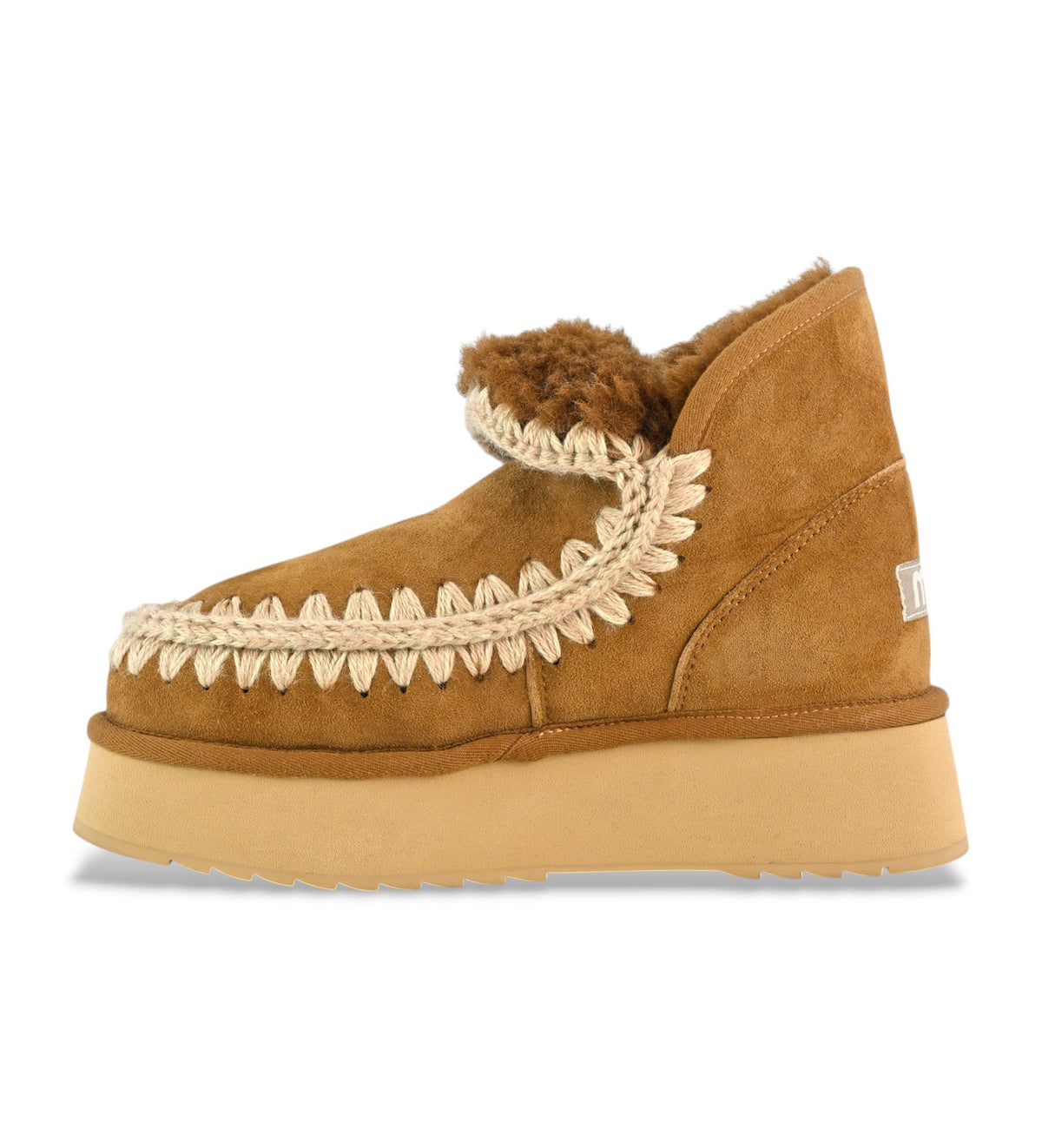 MOU FW681000A MINI ESKIMO PLATFORM BOOT 334 scam+cuoio COG