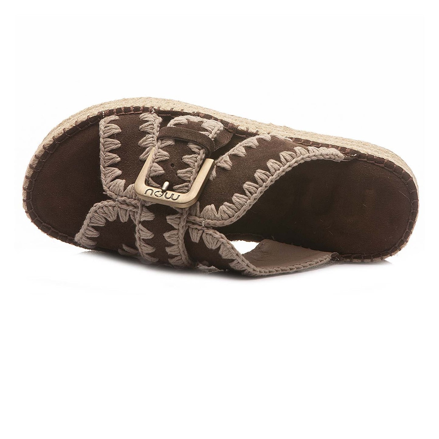 MOU 641003A JUTE SANDAL 334 scam+moro DPB