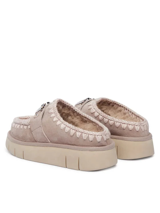 MOU FW531001A BOUNCE CLOG METAL LOGO 333 scam+beige ELGR