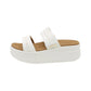 HEY DUDE 45256 AUSTIN SLIDE CLASSIC 112 pelle+bianco 105