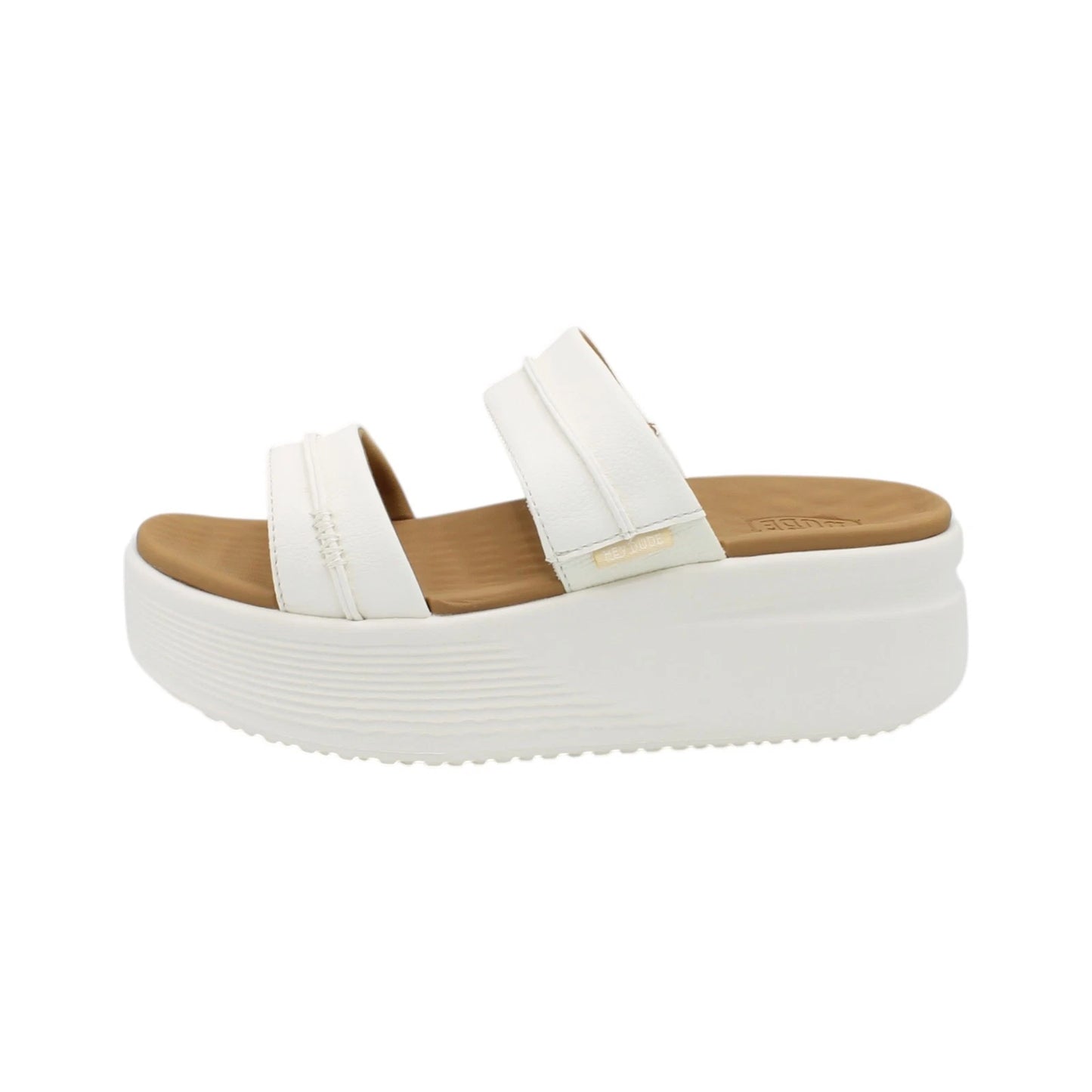 HEY DUDE 45256 AUSTIN SLIDE CLASSIC 112 pelle+bianco 105