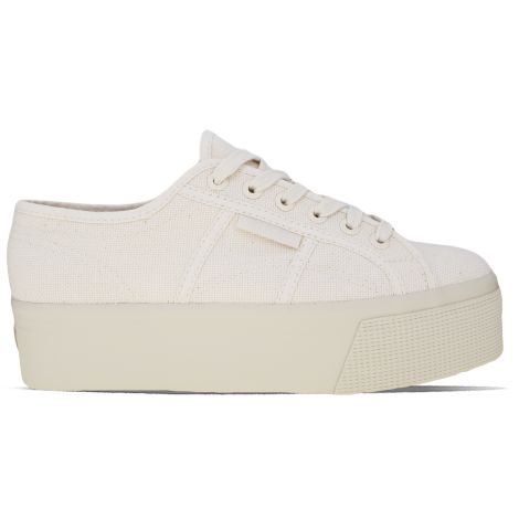 SUPERGA S9111LW 2790-PLATFORM 773 tela+beige A9W