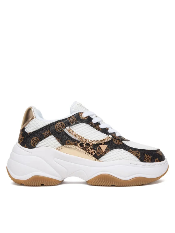 GUESS FLPHAR FAL12 HARPAA 772 tela+bianco-moro