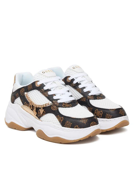 GUESS FLPHAR FAL12 HARPAA 772 tela+bianco-moro