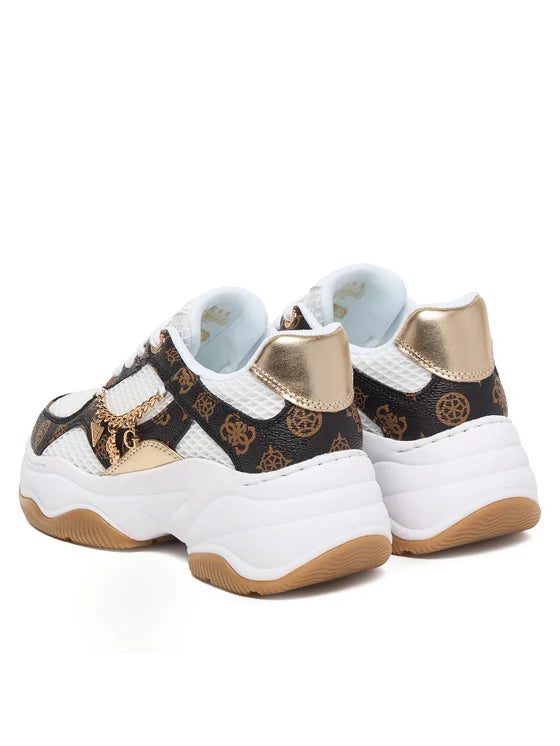 GUESS FLPHAR FAL12 HARPAA 772 tela+bianco-moro