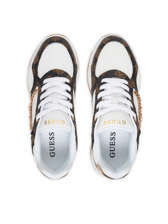 GUESS FLPHAR FAL12 HARPAA 772 tela+bianco-moro