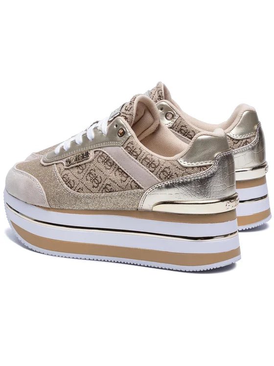 GUESS FL5HNS FAL12 HANSIN 663 stamp+beige