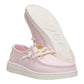 HEY DUDE 45237 WENDY ESPADRILLE HIBISCUS 778 tela+rosa 7CL