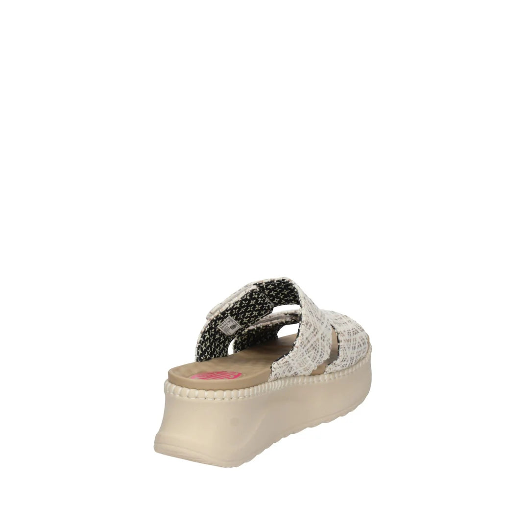 HEY DUDE 43210 DELRAY SLIDE SURF BAJA 773 tela+beige 2UG