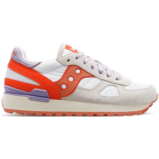 SAUCONY SHADOW SHINY S60673 S60673-2 WHITE